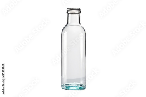 Crystal Essence with Clear Hydration on Transparent Background, PNG, Generative Ai