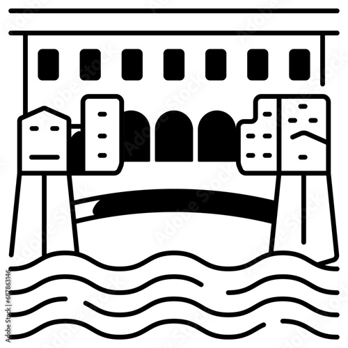 Ponte Vecchio Icon