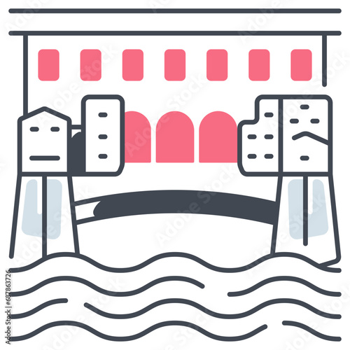 Ponte Vecchio Icon