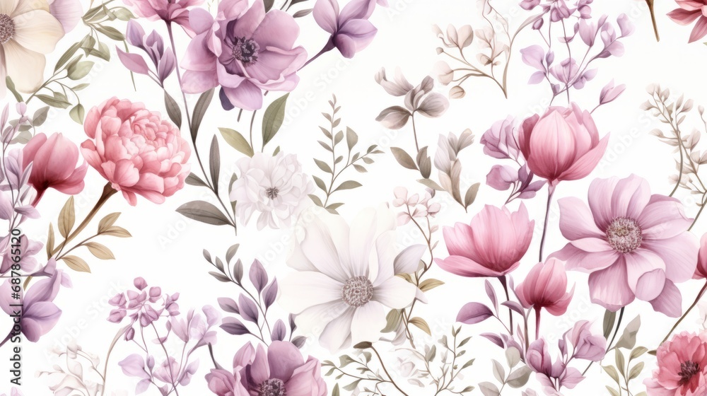 Dainty Abstract flower Bright and cute colors pattern, simple, neutral flowers on white background Seamless pattern of elegant, dainty, neutral watercolor floral for fabric, home decor, and wrapping Dainty Abstract flower Bright and cute colors pattern, simple, neutral flowers on white background Seamless pattern of elegant, dainty, neutral watercolor floral for fabric, home decor, and wrapping