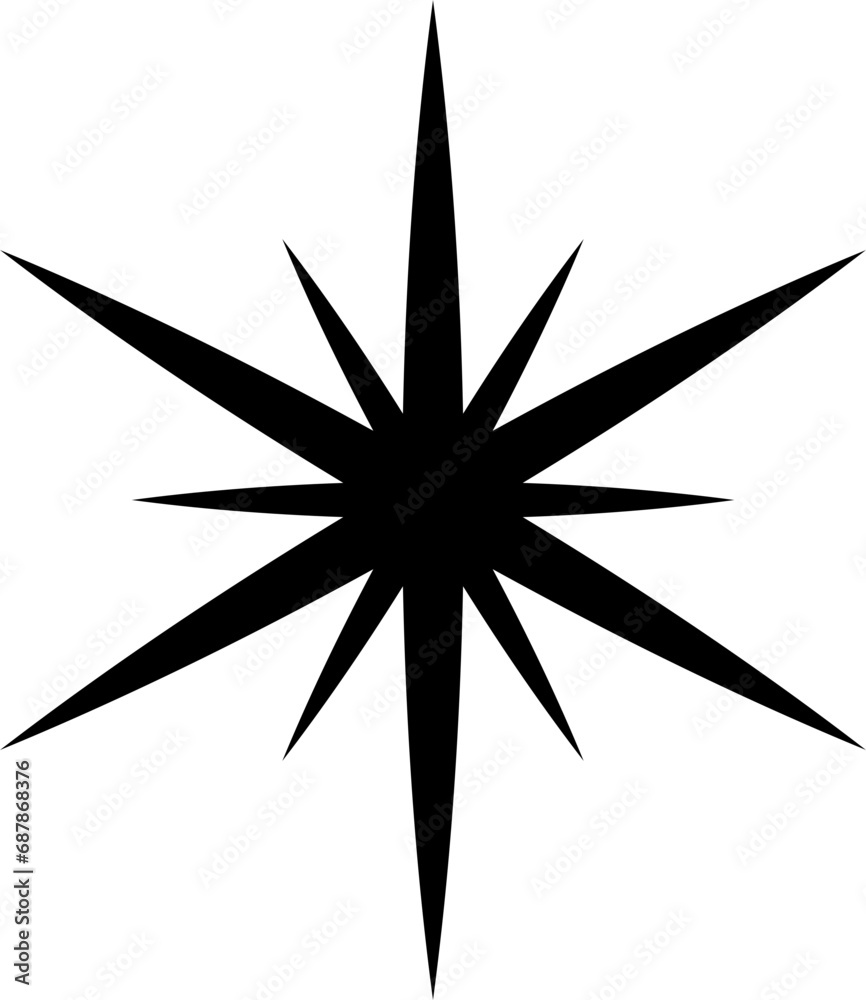 Abstract Minimalist Monoline Abstract Minimalist Monoline