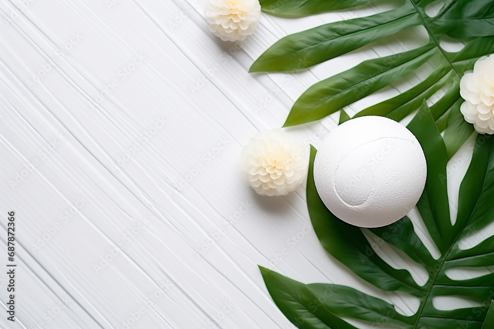 Bath bomb for bathroom, relax and spa in the bath Bath bomb for bathroom, relax and spa in the bath