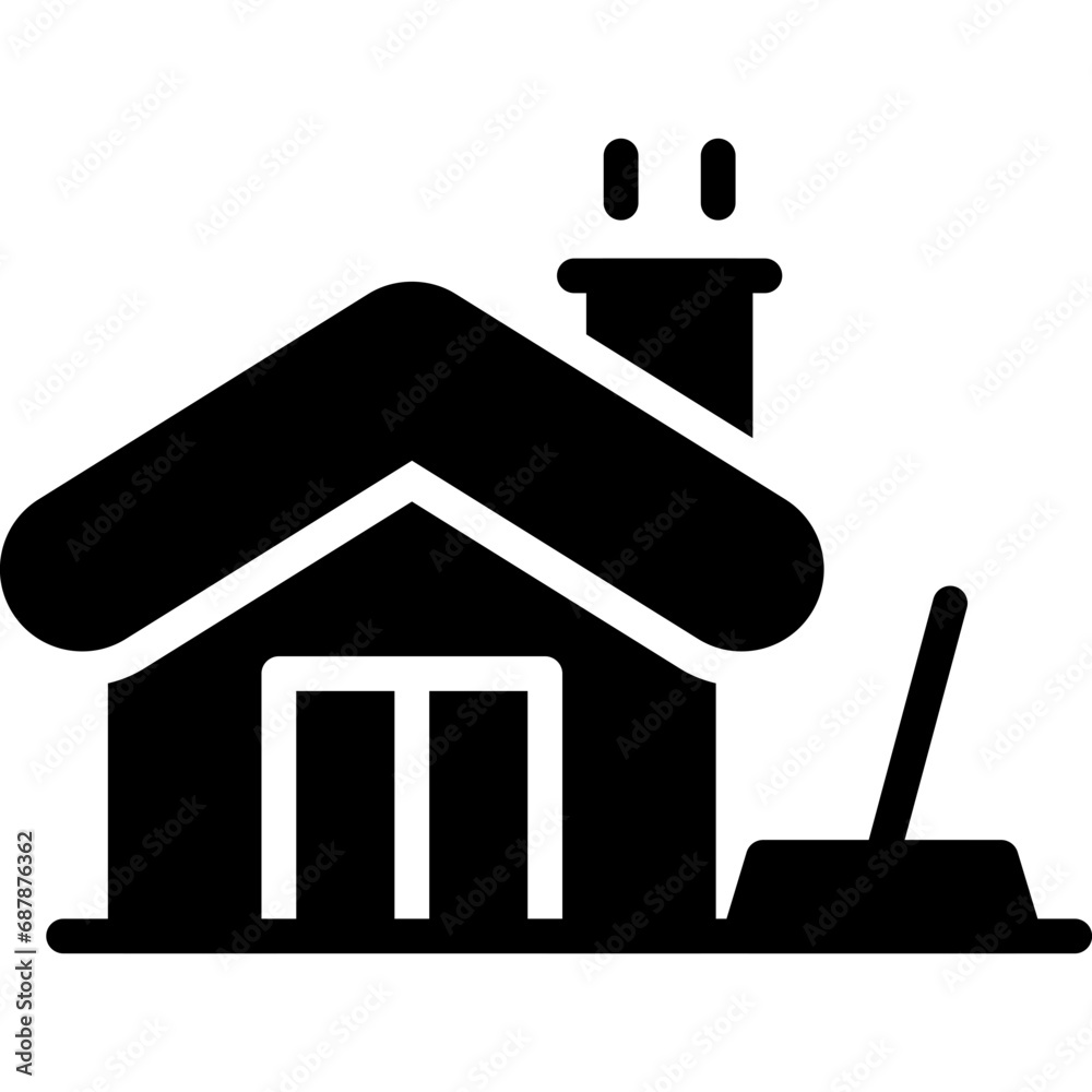 Obraz premium Home Cleaning Icon