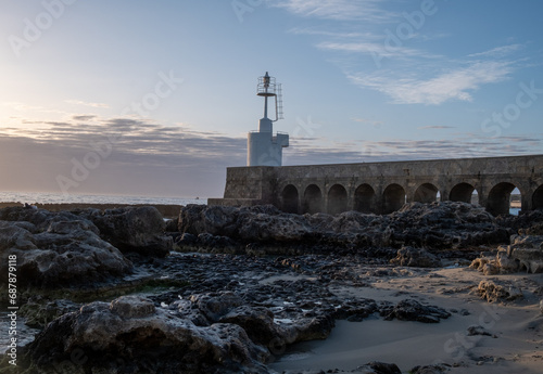 Dawning Light: Otranto's Lighthouse in the Morning Glow