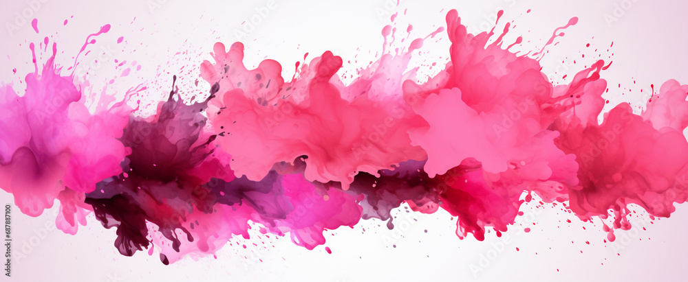 Abstract Blot of Pink watercolor isolated High quality photo Abstract Blot of Pink watercolor isolated High quality photo