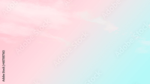 Pastel Sky Gradient Background Green Pink Cloud Beautiful Peach Color Bright Fantasy Minimal Platform Product Beauty Cosmetic Scene Summer Spring Morning Nature Dream Texture Horizon Abstract Two Tone