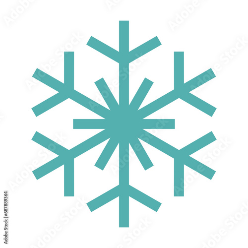 Snowflake Icon Vector 