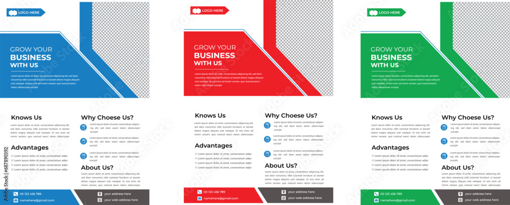 modern flyer design template modern flyer design template