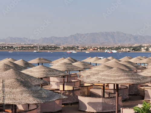 Egypt beach Red Sea Makadi Bay photo
