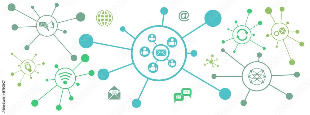 Concept of email marketing