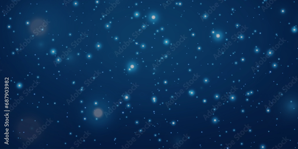 
Background of abstract lights and glare of light, dust elements. Sparkling cosmic magic dust particles.
