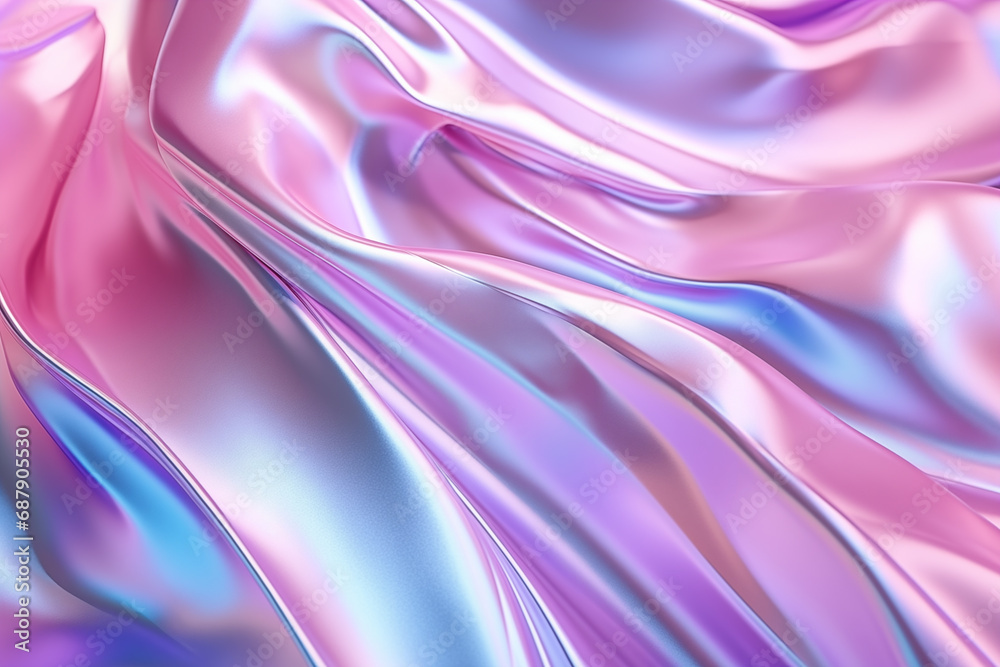 Obraz premium holographic fabric