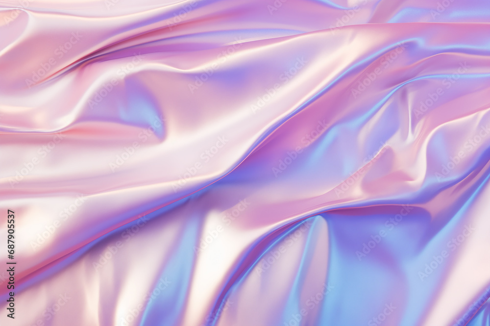 Obraz premium holographic fabric background