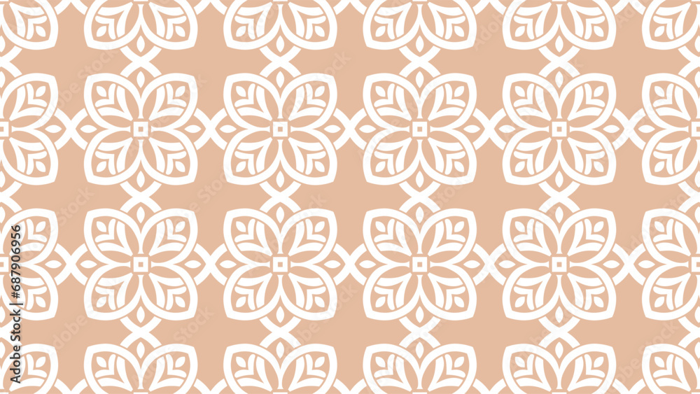 Abstract seamless geometric pattern background, stylish floral art, vector design, generative AI
Abstract seamless geometric pattern background, stylish floral art, vector design, generative AI