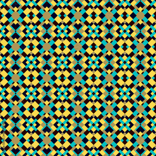 Abstract pattern for shirt, tablecloth, bed linen