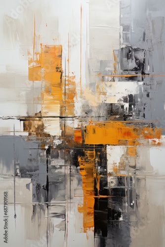 broken wall painting