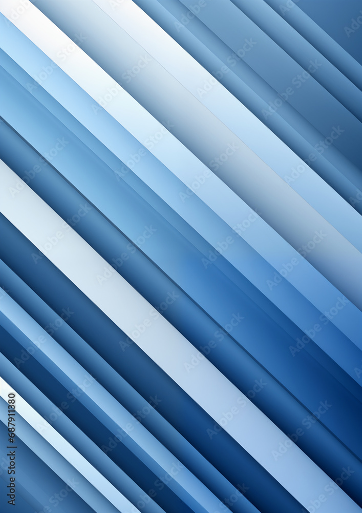 Obraz premium Blue and silver coloured background with diagonal stripes.