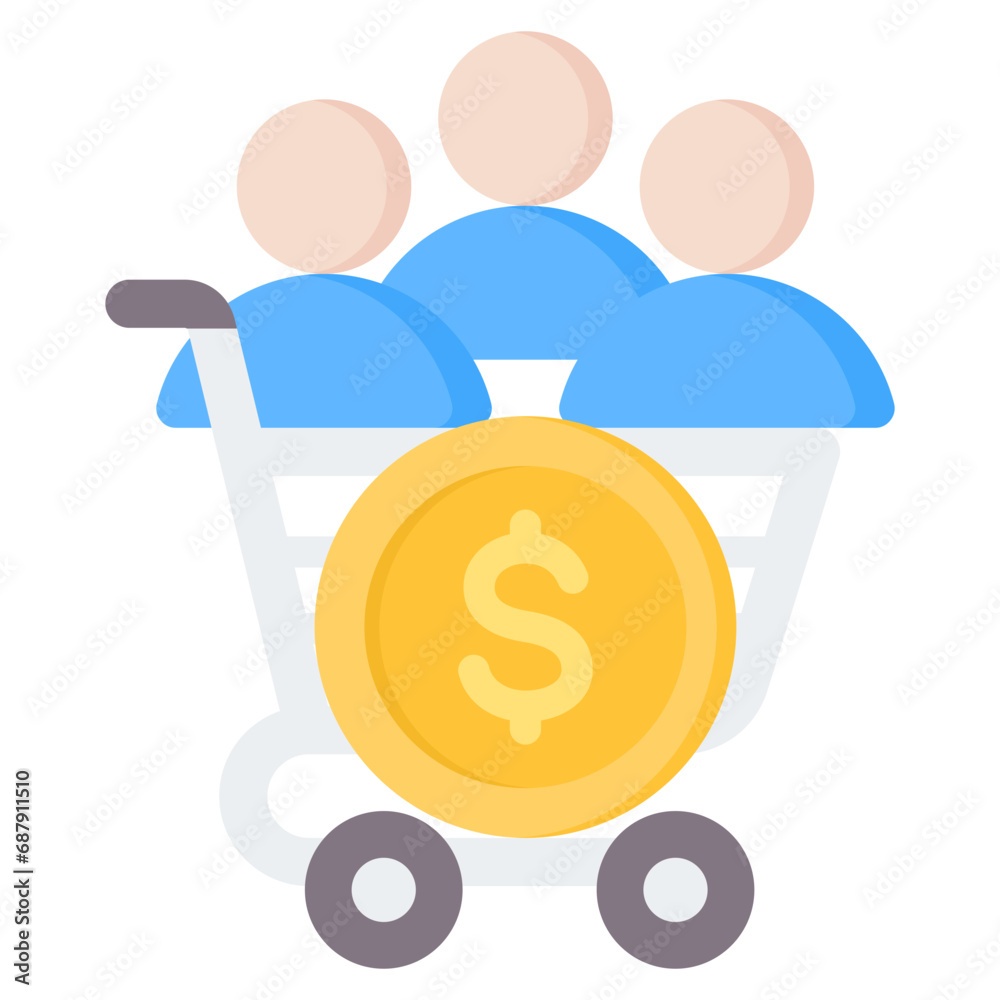 Customer Flat Icon Customer Flat Icon