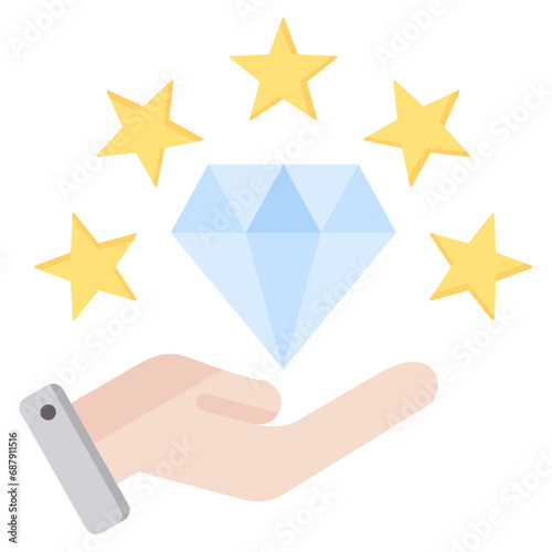 Values Flat Icon
