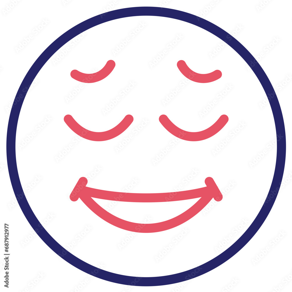 Relieved Face Icon Relieved Face Icon