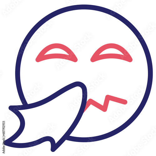 Sneezing Face Icon