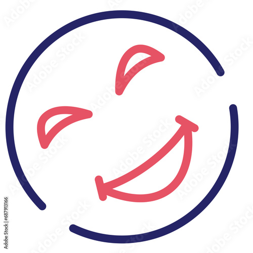 Rolling on the Floor Laughing Icon