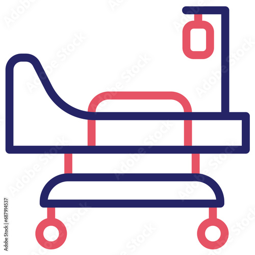 Hospital Bed Icon