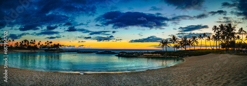 Ko Olina Lagoon Panoramic View