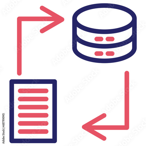 Data Transformation Icon