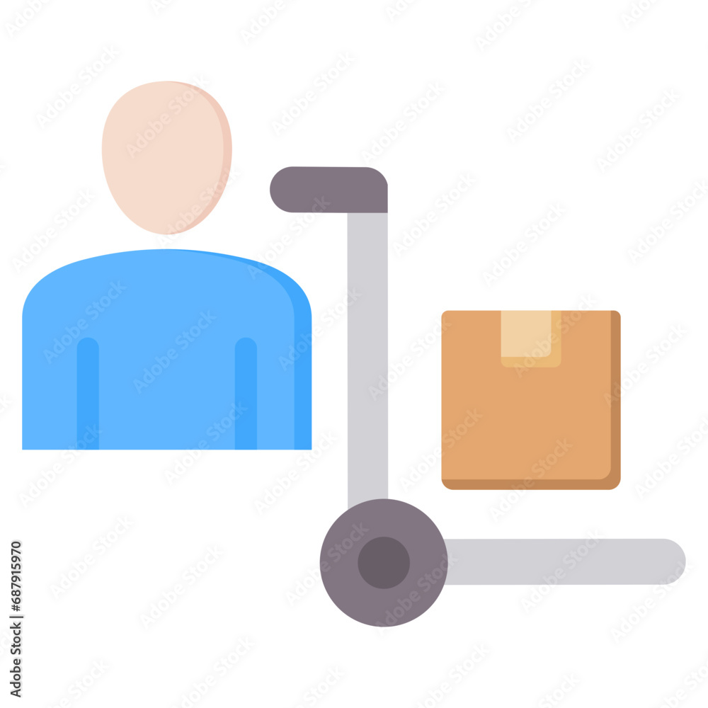 Supplier Flat Icon