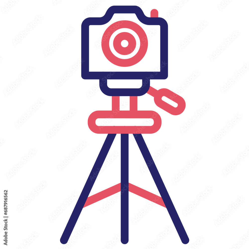 Tripod Camera Icon Tripod Camera Icon