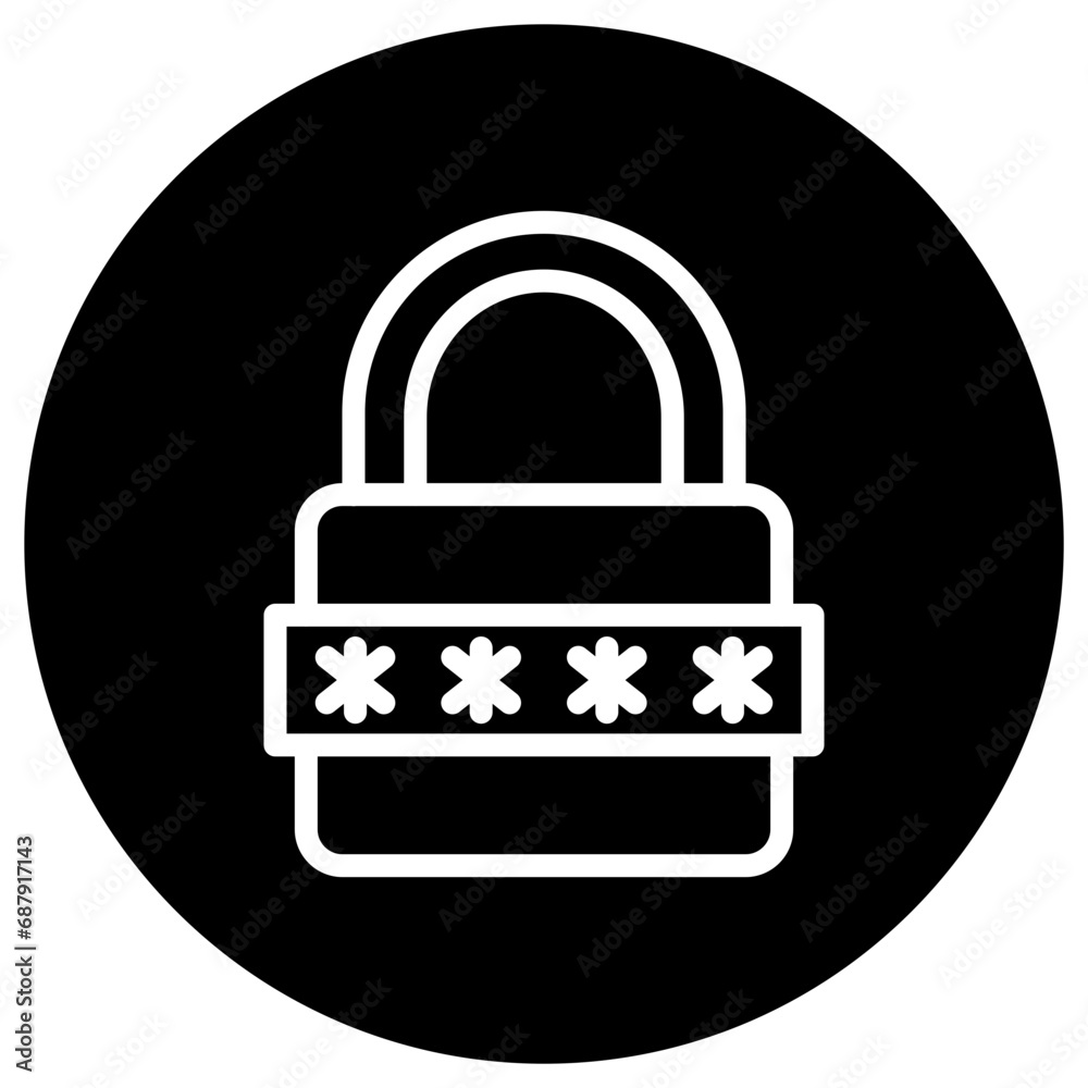 Password Vector Icon Design Illustration Password Vector Icon Design Illustration