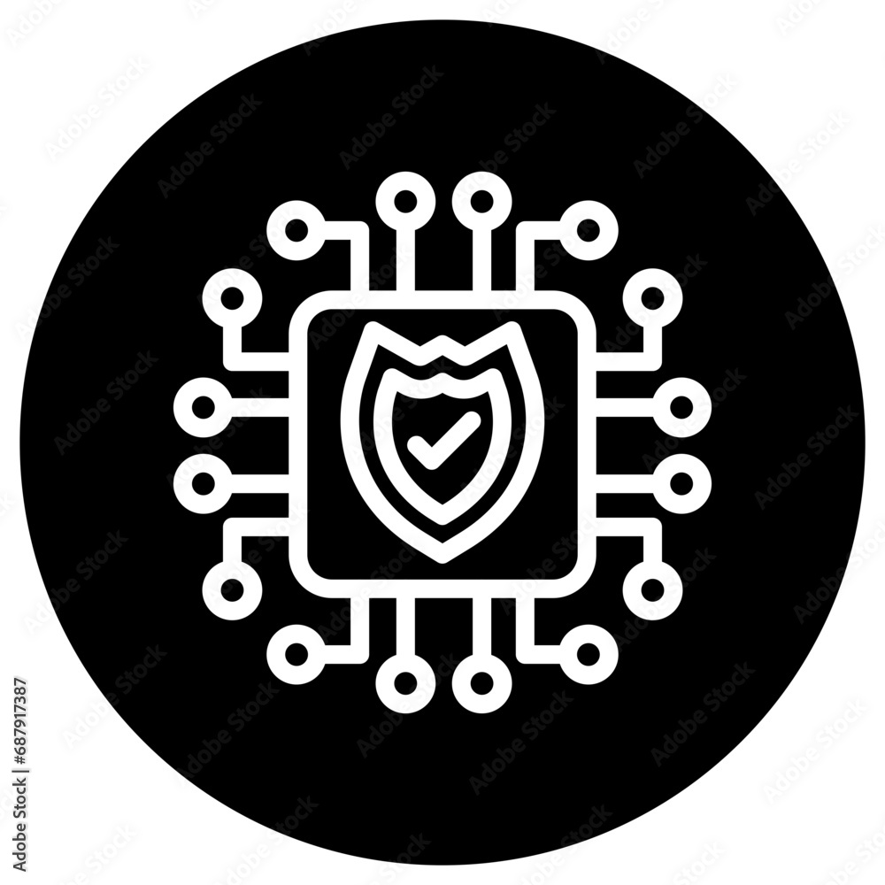 Cyber security Vector Icon Design Illustration Cyber security Vector Icon Design Illustration
