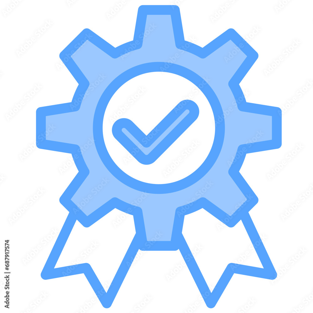 Quality Blue Icon Quality Blue Icon