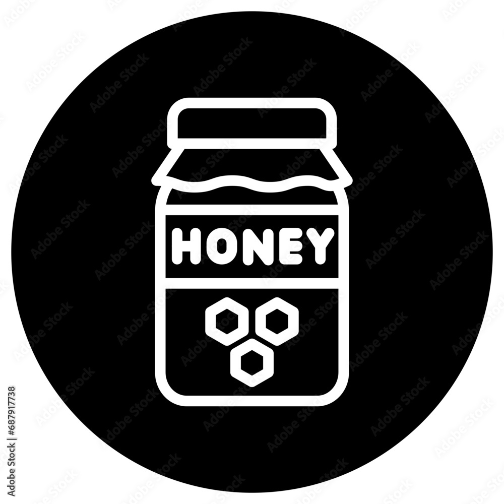 Honey Vector Icon Design Illustration Honey Vector Icon Design Illustration