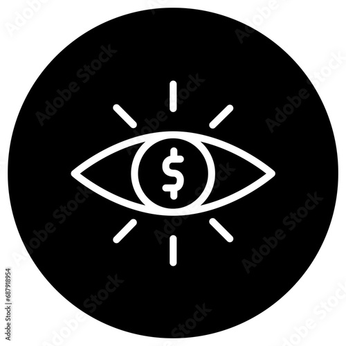 Vision Vector Icon Design Illustration