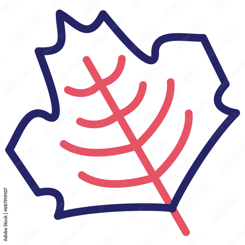 Obraz premium Leaves Icon