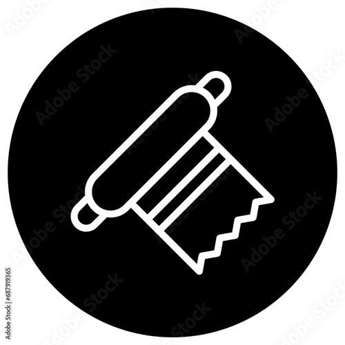 Plastic wrap Vector Icon Design Illustration