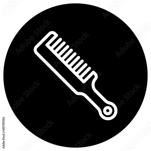 comb Vector Icon Design Illustration