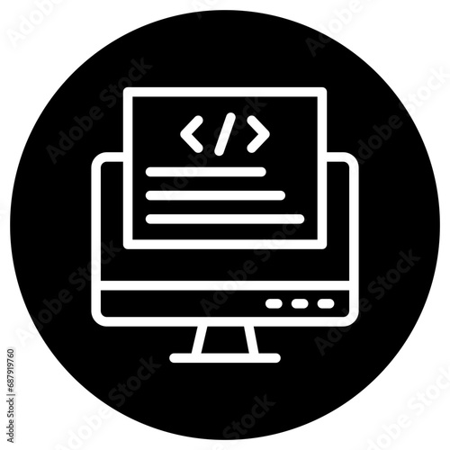 Front end Vector Icon Design Illustration