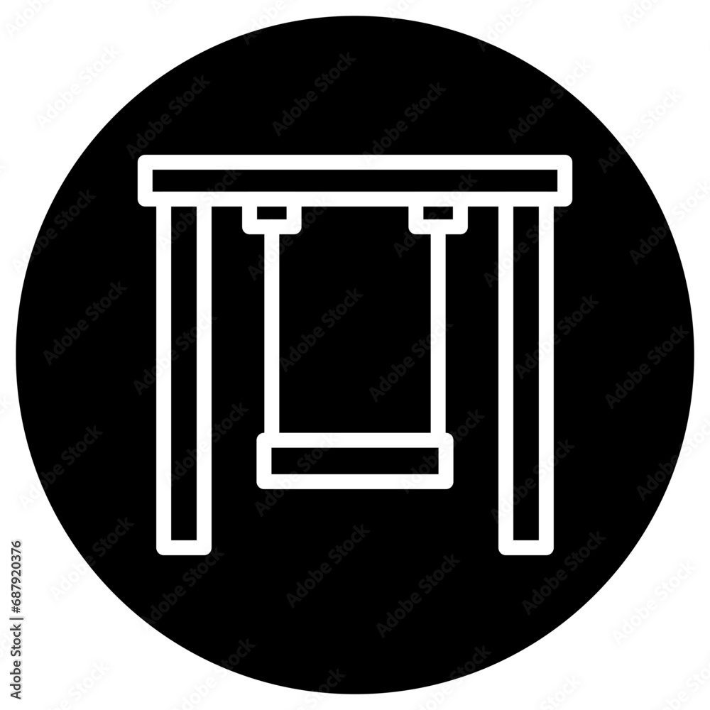 Playground Vector Icon Design Illustration