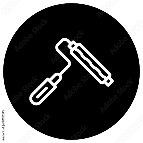 Paint roller Vector Icon Design Illustration