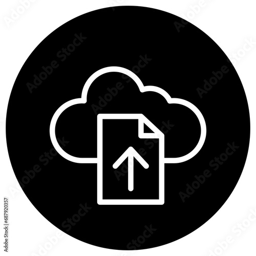 File upload Vector Icon Design Illustration