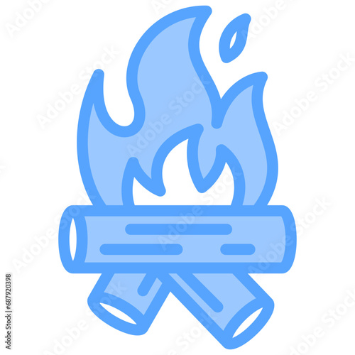 Incineration Blue Icon