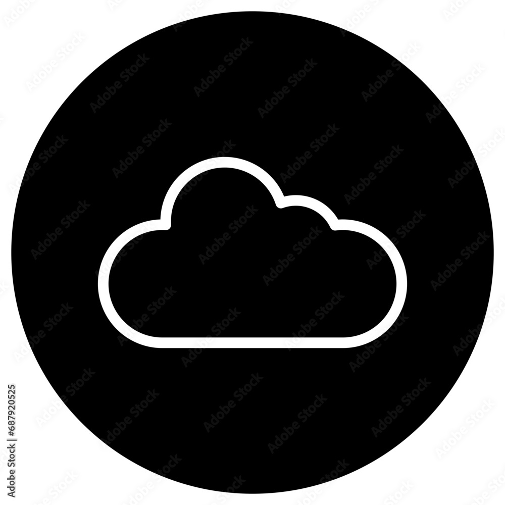 Cloud Vector Icon Design Illustration Cloud Vector Icon Design Illustration