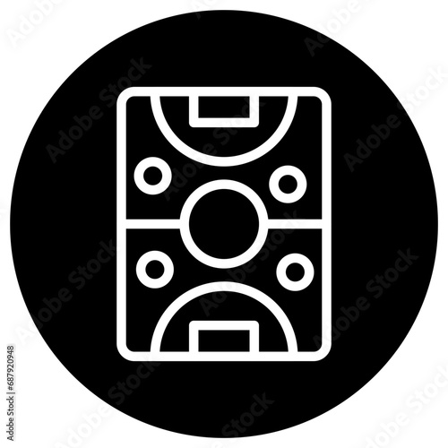 Air hockey Vector Icon Design Illustration