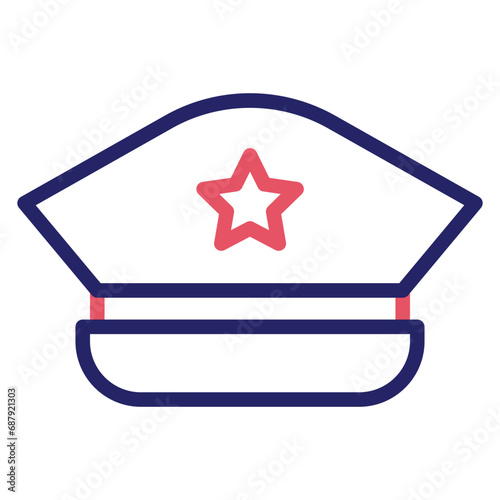 Military Hat Icon