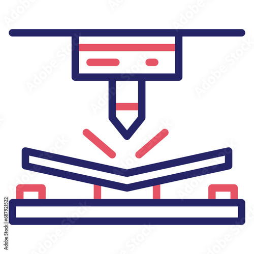 Bending Machine Icon