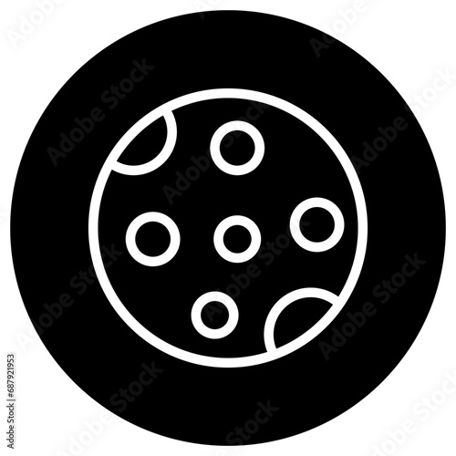 Moon phase Vector Icon Design Illustration
