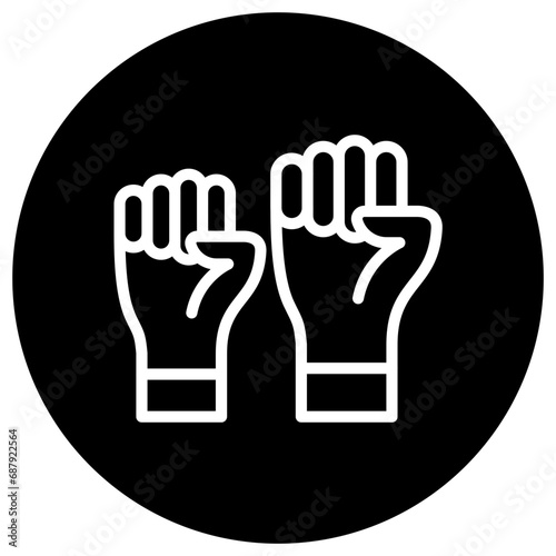 Protest Vector Icon Design Illustration